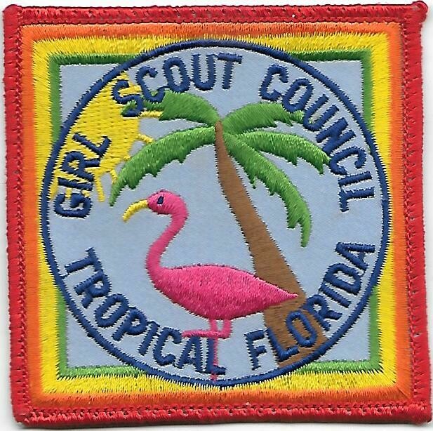 Tropical Florida (GSC) council patch (FL)