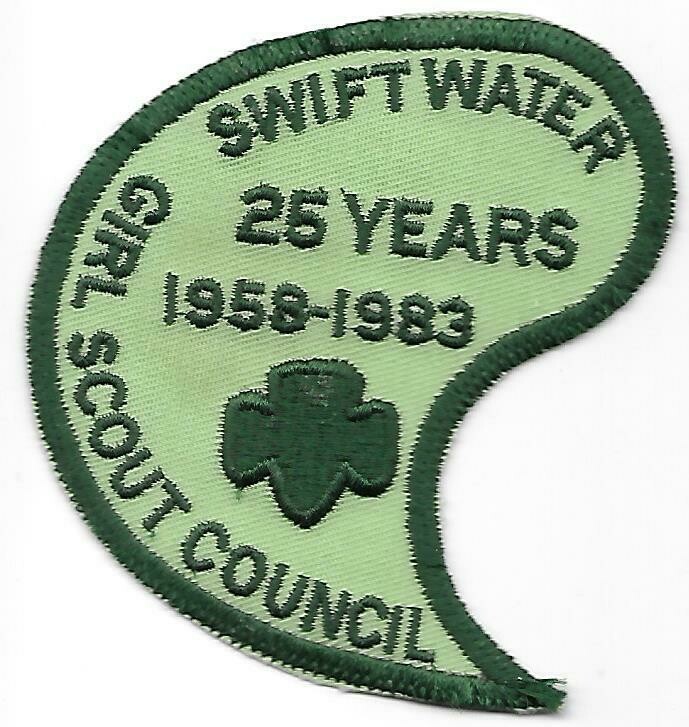 Swiftwater GSC 25th anniversary council patch (NH)