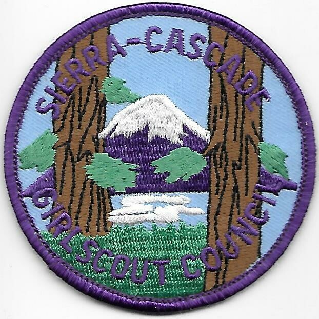 Sierra-Cascade GSC council patch (CA)