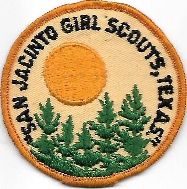 San Jacinto GS council patch (TX)