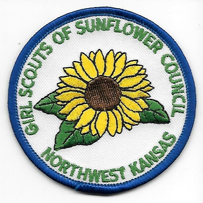 Sunflower  (GS of) council patch (KS)