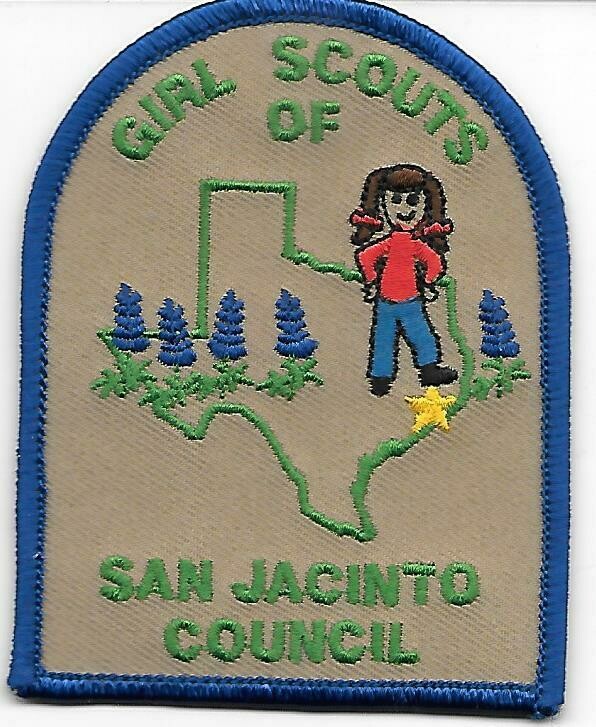 San Jacinto (GS of) council patch (TX)