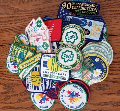 GSUSA Anniversary Patches (including Bicentennial)