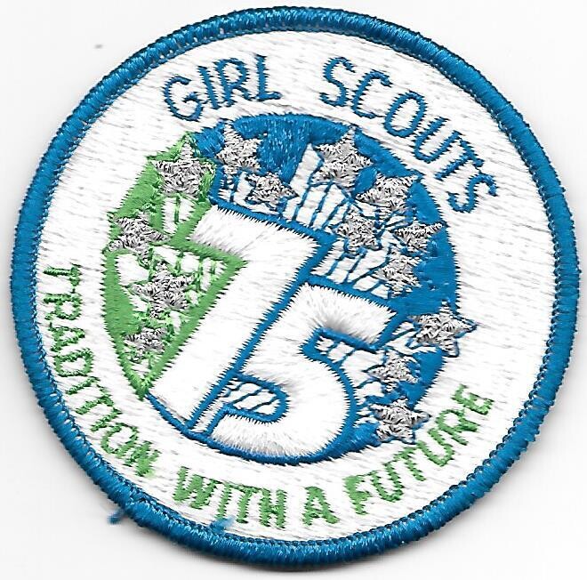 75th Anniversary Patch GSUSA (fully emboirdered)