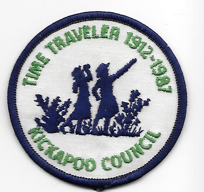 75th Anniversary Patch Kickapoo council In