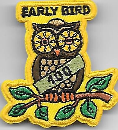 100th Anniversary Patch Early bird council unknown