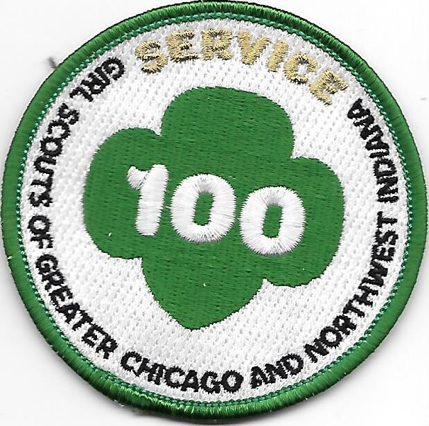 100th Anniversary Patch-Service Greater Chicago