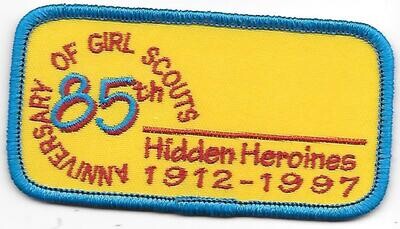 85th Anniversary Patch GSUSA (fully embroidered)