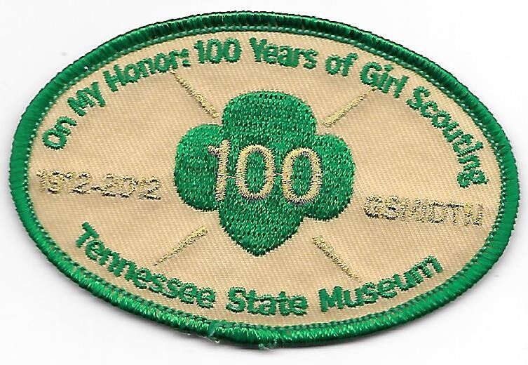100th Anniversary Patch Tn State Museum
