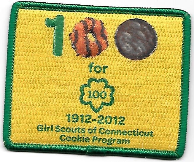 100th Anniversary Cookie Patch