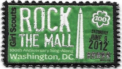 100th Anniversary Patch Rock the Mall Washington DC