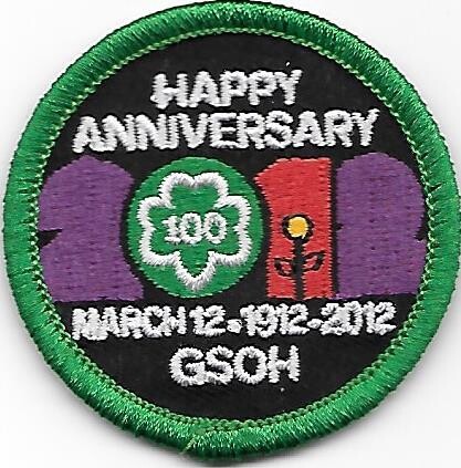 100th Anniversary Patch GSOH