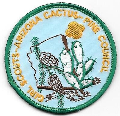 Az Cactus-Pine council patch (Arizona)