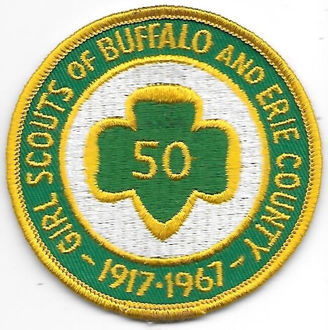 Buffalo &amp; Erie County 50th anniversary council patch (NY)