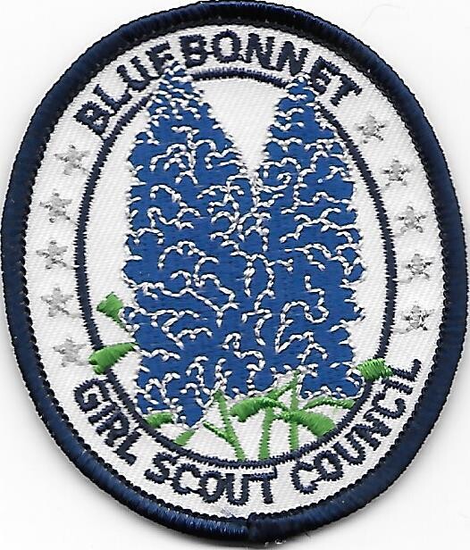 Bluebonnet GSC council patch (Texas)