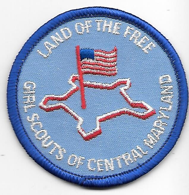 Central Maryland (GS of) council patch (MD)