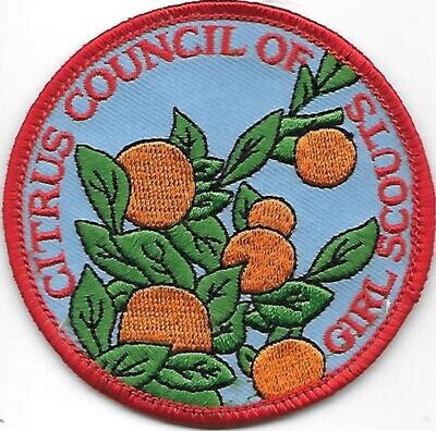 Citrus Council of GS council patch (FL)