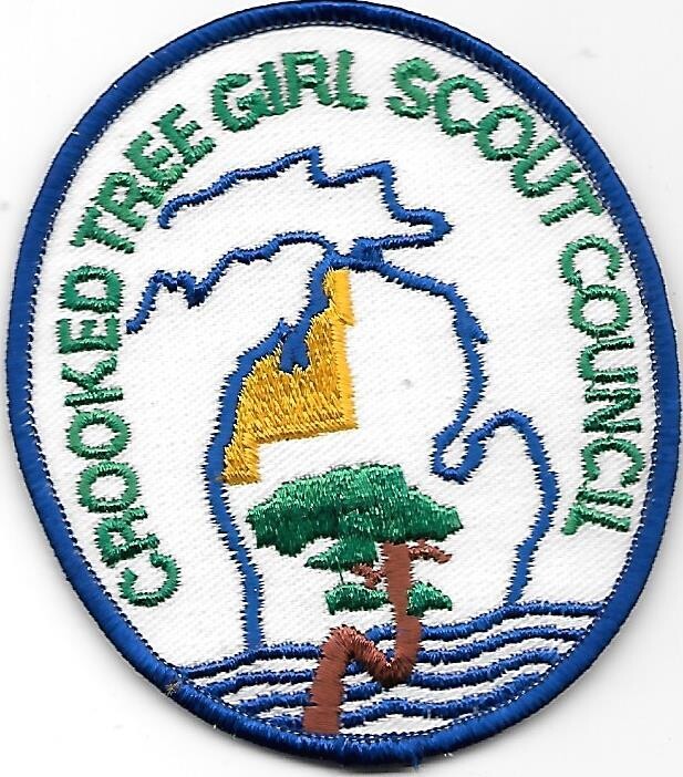 Crooked Tree GSC council patch (MI)