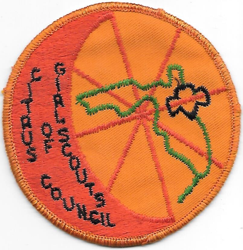 Citrus Council of GS council patch (FL)