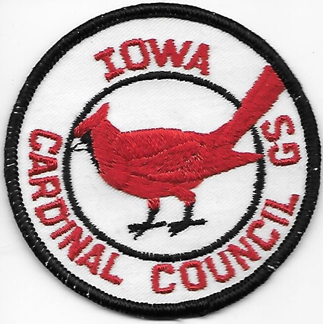 Cardinal Council GS council patch (IA)