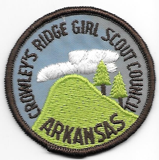 Crowley&#39;s Ridge GSC council patch (AR)