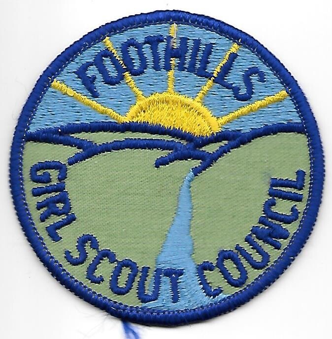 Foothills GSC council patch (NY)