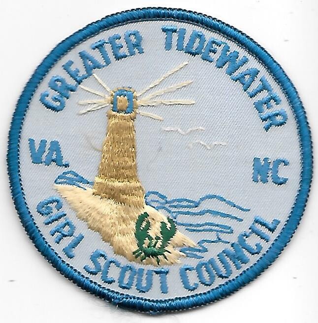 Greater Tidewater GSC council patch (VA/NC)