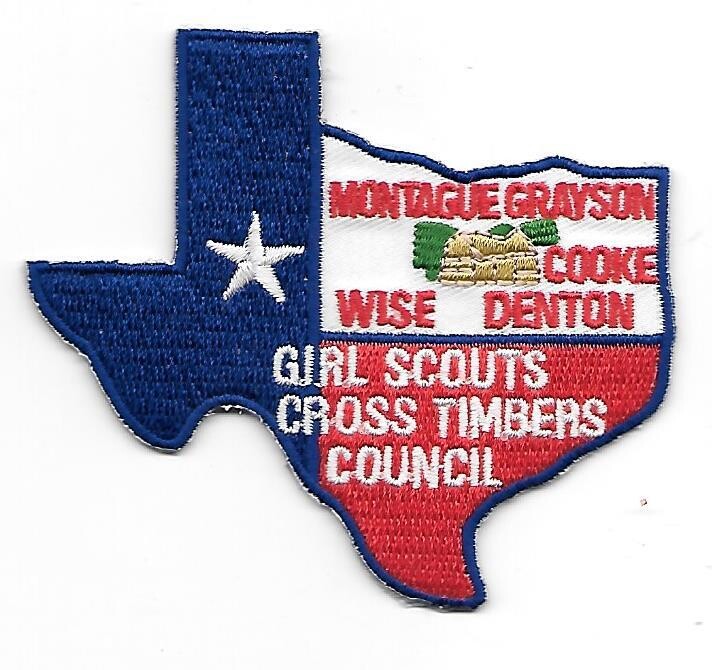 Cross Timbers (GS) council patch (Texas)