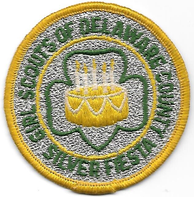 Delaware County (GS of) 25th anniversary council patch (PA)