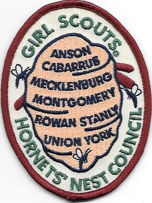 Hornets&#39; Nest Council (GS) council patch (NC)