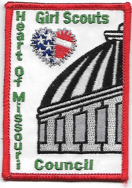 Heart of Missouri Council (GS) council patch (MO)
