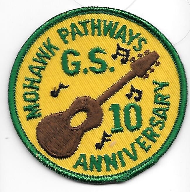 Mohawk Pathways 10th anniversary council patch (NY)
