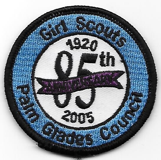 Palm Glades Council (GS) 85th anniversary council patch (FL)