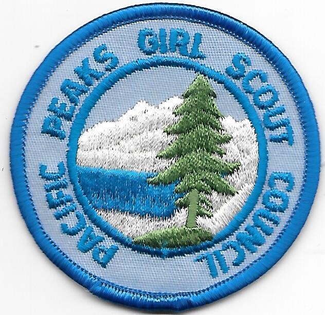 Pacific Peaks GSC council patch (WA)