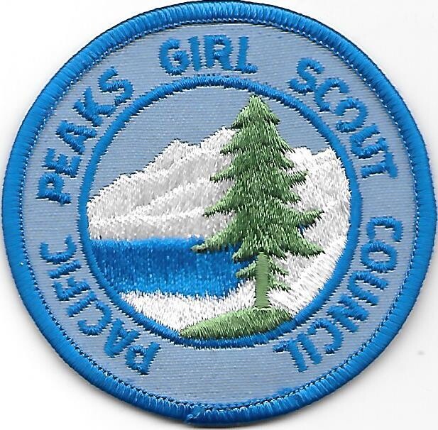 Pacific Peaks GSC council patch (WA)