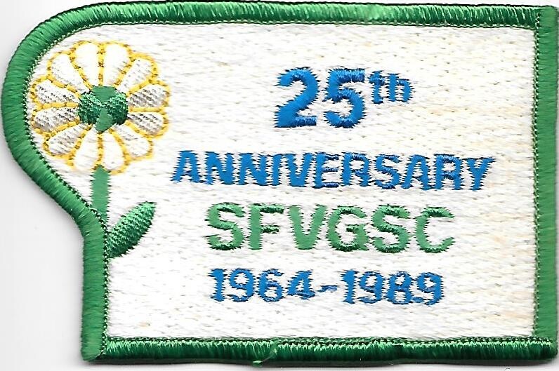 San Fernando Valley GSC 25th anniversary council patch (CA)