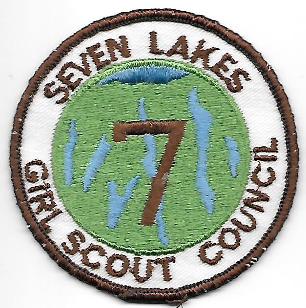 Seven Lakes GSC council patch (NY)