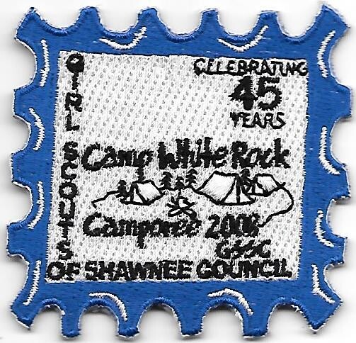 Shawnee Council (GS of) 45th anniversary council patch (VA)