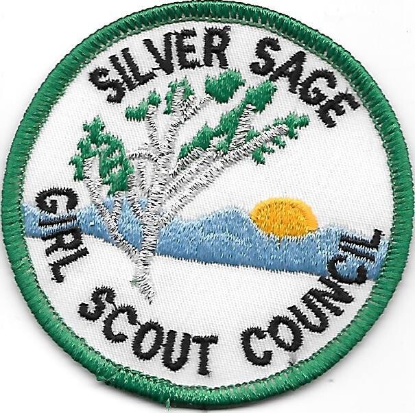 Silver Sage GSC council patch (ID)