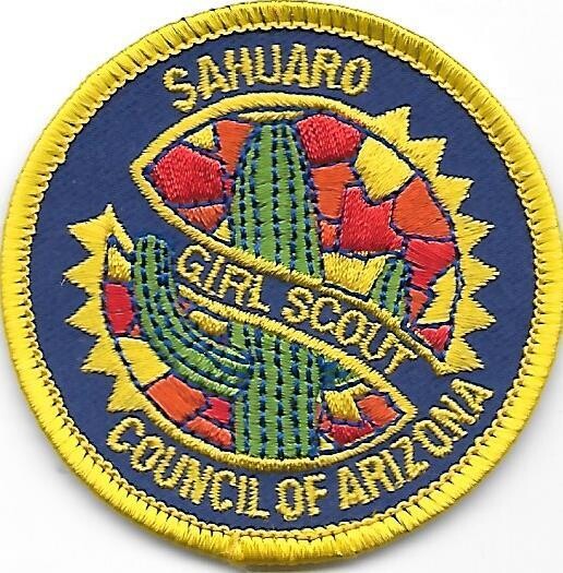 Sahuaro council of Arizona council patch (AZ)