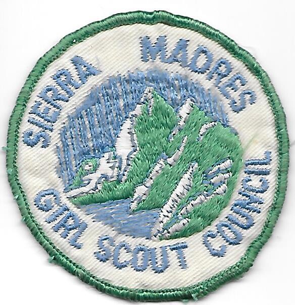 Sierra Madres GSC council patch (CA)