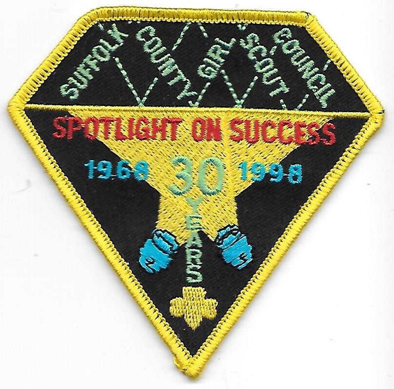 Suffolk County (GSC) 30th anniversary council patch (NY)