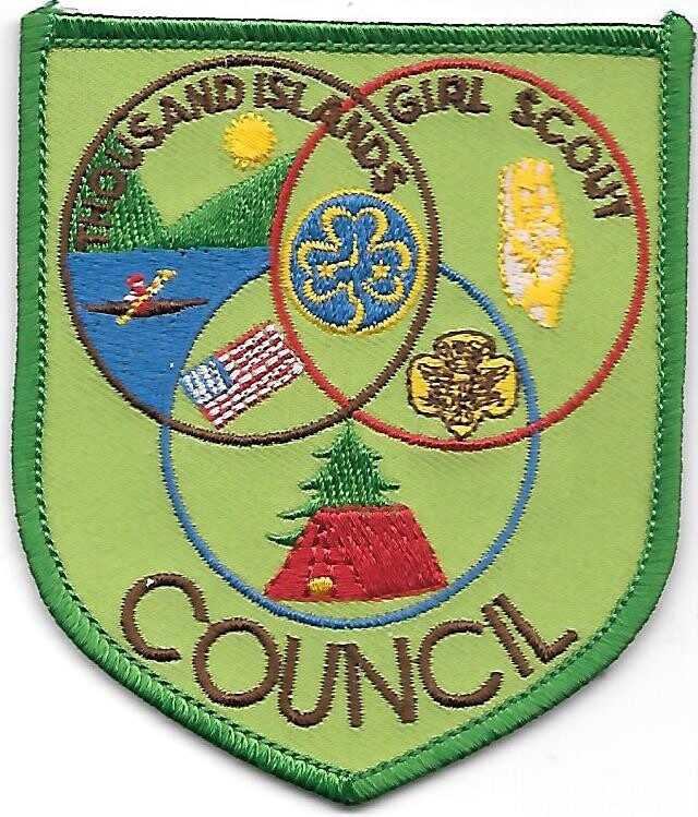 Thousand Islands GSC council patch (NY)