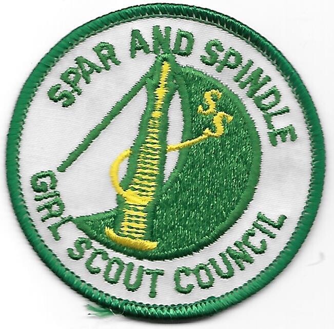 Spar and Spindle GSC council patch (MA)