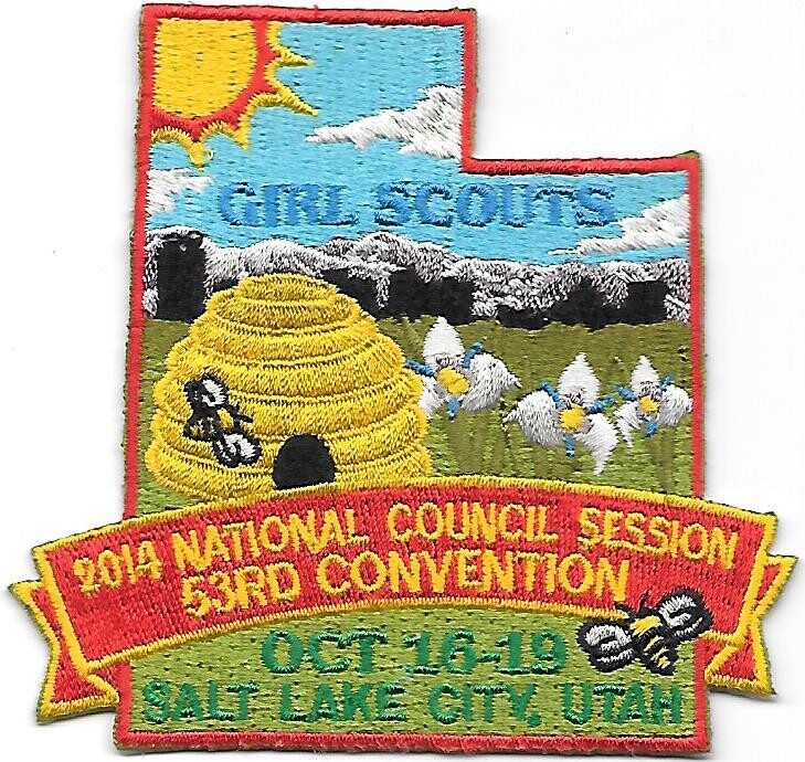 53rd Convention Salt Lake City Nat&#39;l Council Session Patch 2014