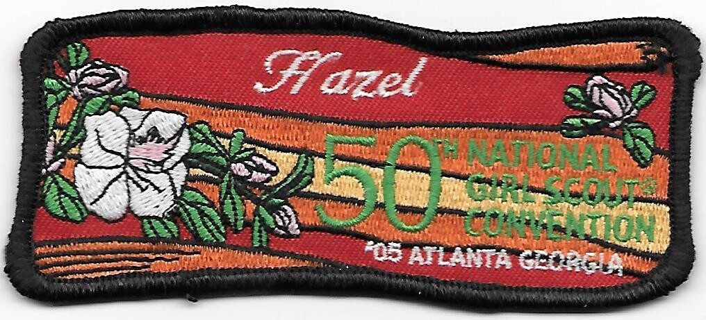 50th Convention Name Tag Patch 2005 (Hazel)