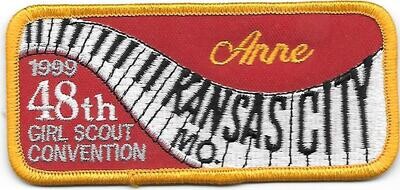 48th Convention Name Tag Patch 1999 (Anne)
