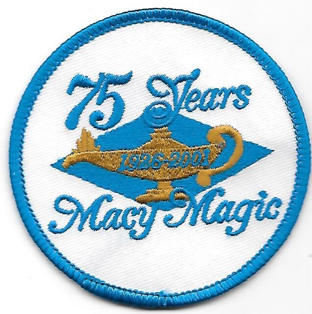Macy 75th Anniversary Patch