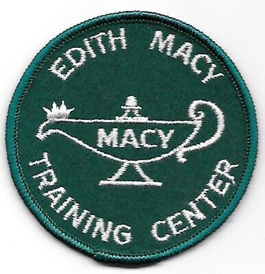 Edith Macy Training Center Patch (older felt)