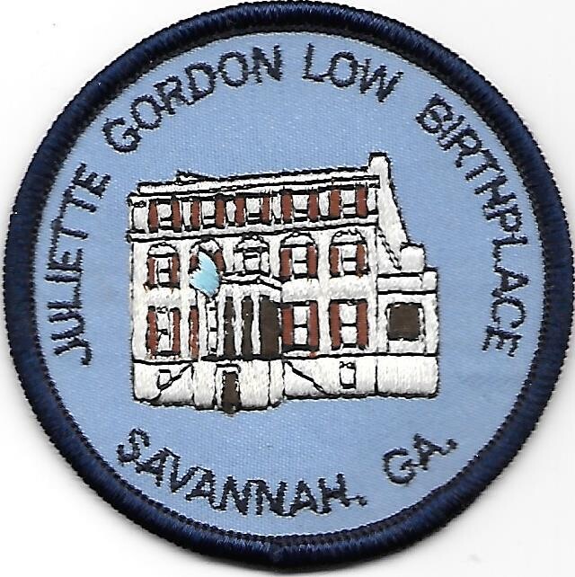 Birthplace patch (house white on bottom)